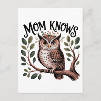 Cartão Postal De Anúncio Mãe Sabe