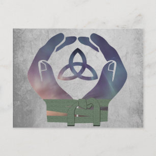 Cartão Postal De Anúncio Manipulação de Eternidade Salve a Posta da placa d