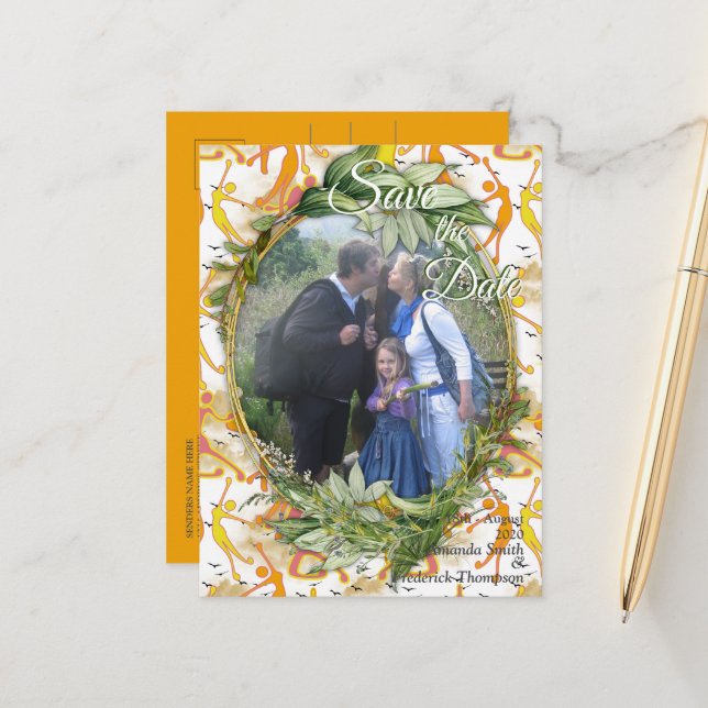 Cartão Postal De Anúncio Meninas Felizes de Yoga Dançando   (Frente/Verso In Situ)