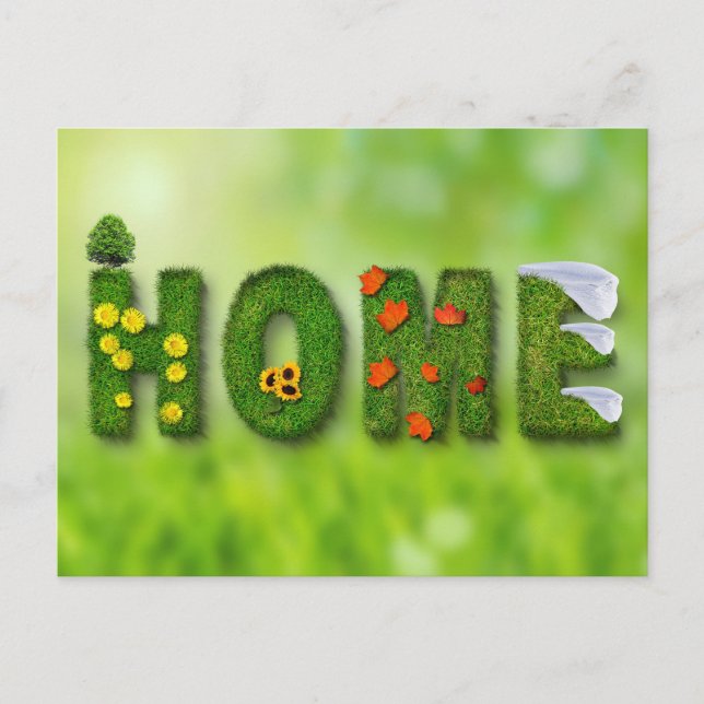 Cartão Postal De Anúncio Movido para um Novo Endereço (Frente)