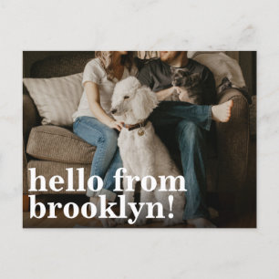 Cartão Postal De Anúncio Movimentação de Foto do Novo Endereço Residencial 