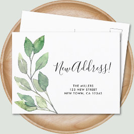 Cartão Postal De Anúncio Movimentamos Novo Endereço