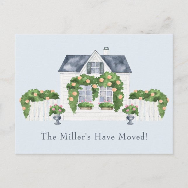 Cartão Postal De Anúncio Movimento da Casa (Frente)