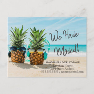 Cartão Postal De Anúncio Movimento de Praia de Pineanases