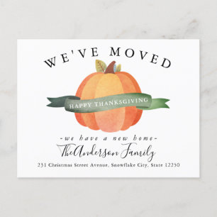 Cartão Postal De Anúncio Mudamos a Bomba de Novo Feriado Doméstico