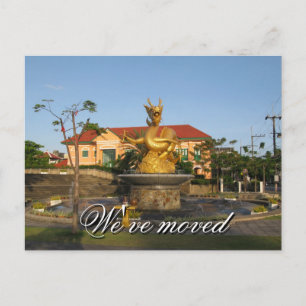 Cartão Postal De Anúncio Mudamos - Cartão-postal