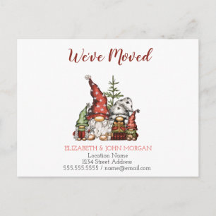 Cartão Postal De Anúncio Mudamos, Família Gnomos