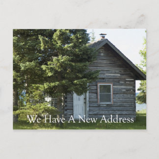Cartão Postal De Anúncio Mudança de endereço - Lakeshore