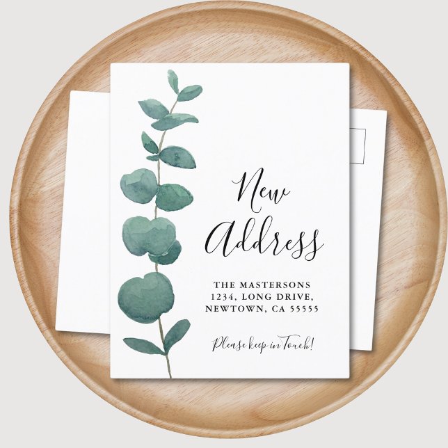 Cartão Postal De Anúncio Mudança de Eucalipto  (Criador carregado)