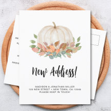 Mudança de Outono de Abóbora