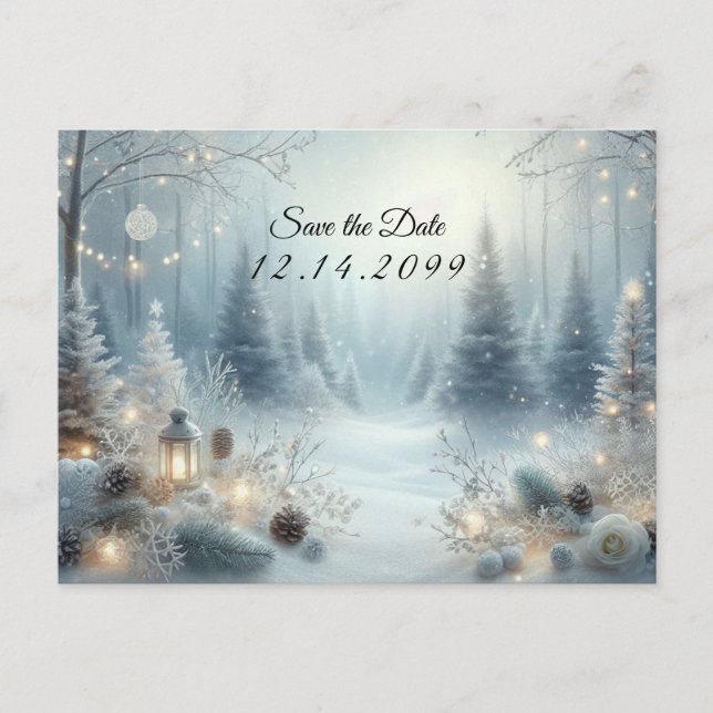 Cartão Postal De Anúncio Murmurios de um Solstício de Inverno (Frente)