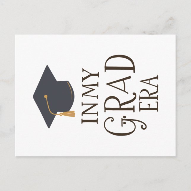 Cartão Postal De Anúncio Na Era Do Meu Formando (Frente)