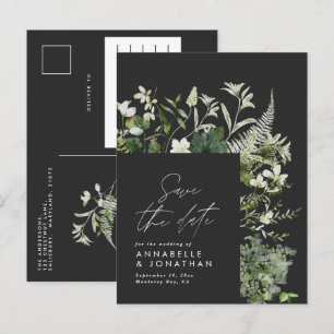 Cartão Postal De Anúncio Negra-branca-elegante-branca-maria-branca-rústica