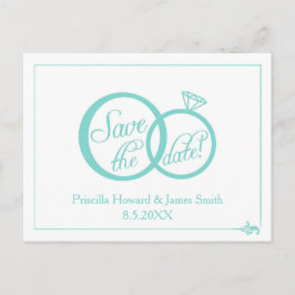 Cartão Postal De Anúncio Nós Fazemos! Salve a Data