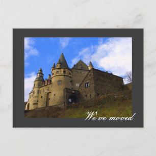 Cartão Postal De Anúncio Nós movemo-nos - inteiramente customizável!