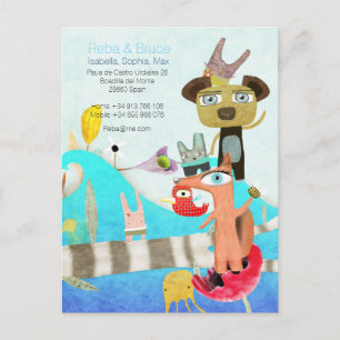 Cartão Postal De Anúncio Nós movemos Cartões-postais da Espanha