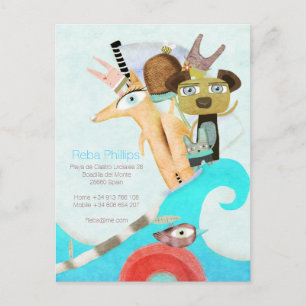 Cartão Postal De Anúncio Nós mudamos a Espanha