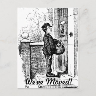Cartão Postal De Anúncio Nós nos movemos