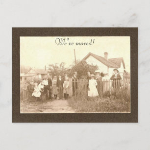 Cartão Postal De Anúncio Nós nos mudamos!