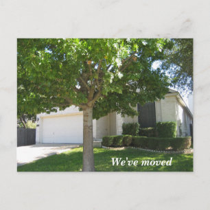 Cartão Postal De Anúncio Nova Alteração Doméstica da Foto Personalizada 