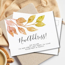 Cartão Postal De Anúncio Nova Mudança de Endereço