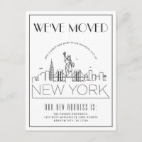Nova York Modern Deco | Mudança de Endereço