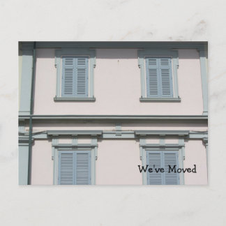 Cartão Postal De Anúncio Novo Endereço Nova Casa