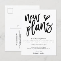 Novos Planos de Casamento Salvar Data Estilo Rotei