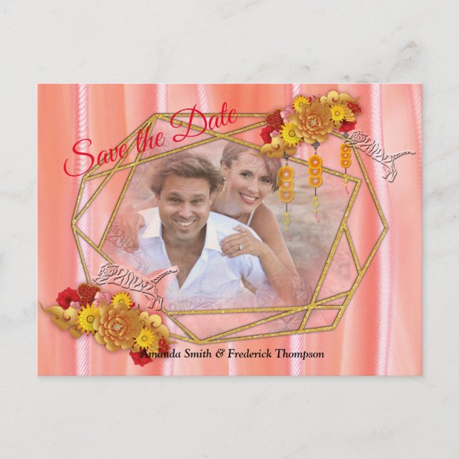 Cartão Postal De Anúncio O Ano do Tigre (Frente)