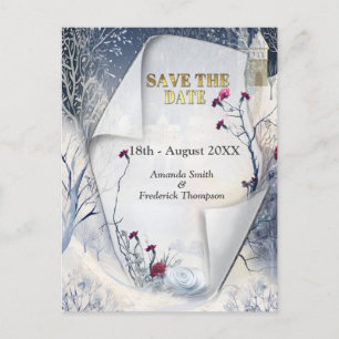 Cartão Postal De Anúncio O calor do sol no inverno