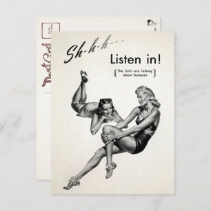 Cartão postal de anúncio Odd Vintage