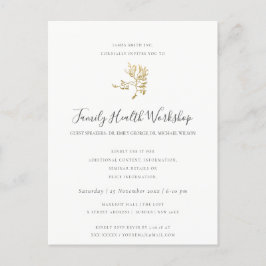 CARTÃO POSTAL DE ANÚNCIO OFICINA DE TRABALHO EM KRAFT ROSA VERMELHADO EUCAL