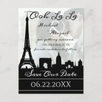 Ooh La La Paris - Foto Personalizada Do Skyline