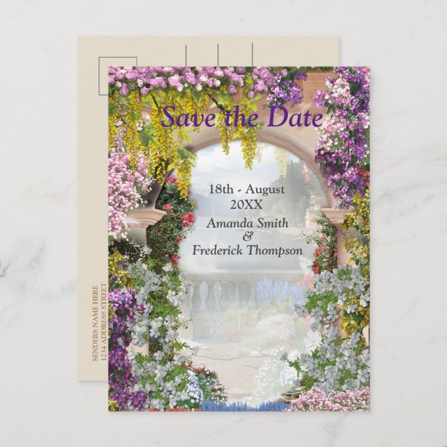 Cartão Postal De Anúncio País de origem italiano ao ar livre (Frente/Verso)