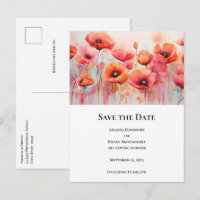 Papagaios vermelhos num Casamento de Aquarela de C