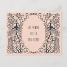 Pavão Art Deco Novo Endereço Mudando