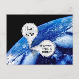 Cartão Postal De Anúncio Personalizado, Movimentei o Cartão-Postal