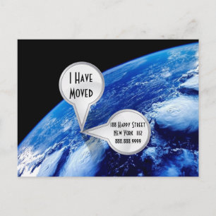 Cartão Postal De Anúncio Personalizado, Movimentei o Cartão-Postal