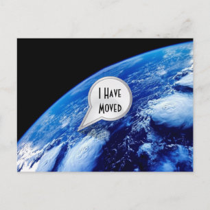Cartão Postal De Anúncio Personalizado, Movimentei o Cartão-Postal