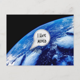 Cartão Postal De Anúncio Personalizado, Movimentei o Cartão-Postal