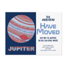 Planeta Júpiter Colorido Divertido Endereço Novo M