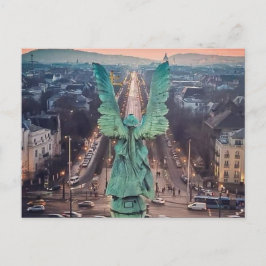 Cartão Postal De Anúncio Praça dos Heróis  