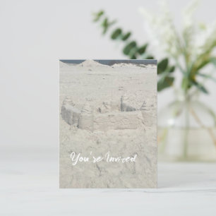 Cartão Postal De Anúncio Praia de amor