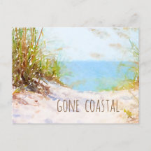 Praia de Casa Nova Caminhada Costeira Aquarela