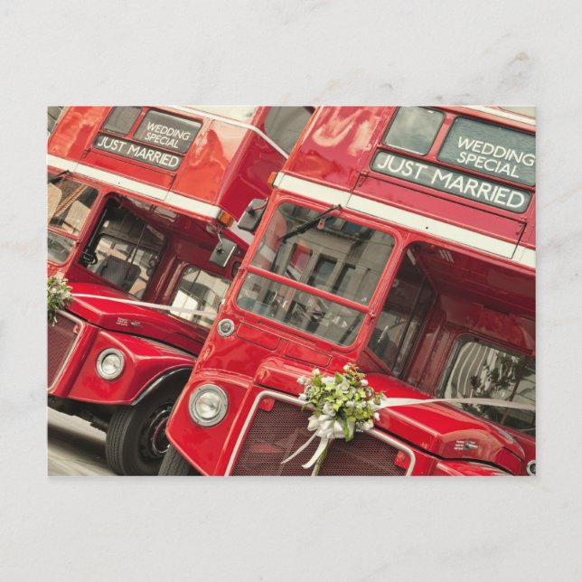 Cartão Postal De Anúncio "Recém-Casados" (Frente)