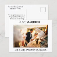 Recepção de Fotos Alegres Casamento Recém-Casados