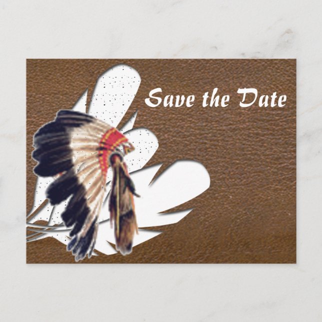 Cartão Postal De Anúncio Reserve a Data (Frente)