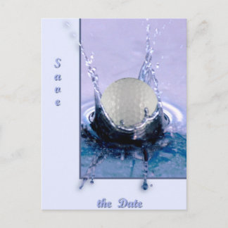 Cartão Postal De Anúncio Risco de água