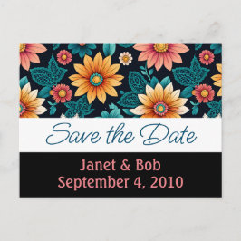 Cartão Postal De Anúncio Salvamento personalizável das pinks do cartão-post