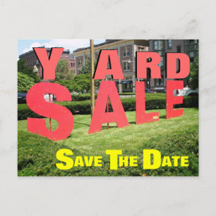 Cartão Postal De Anúncio Salvar a data (2)